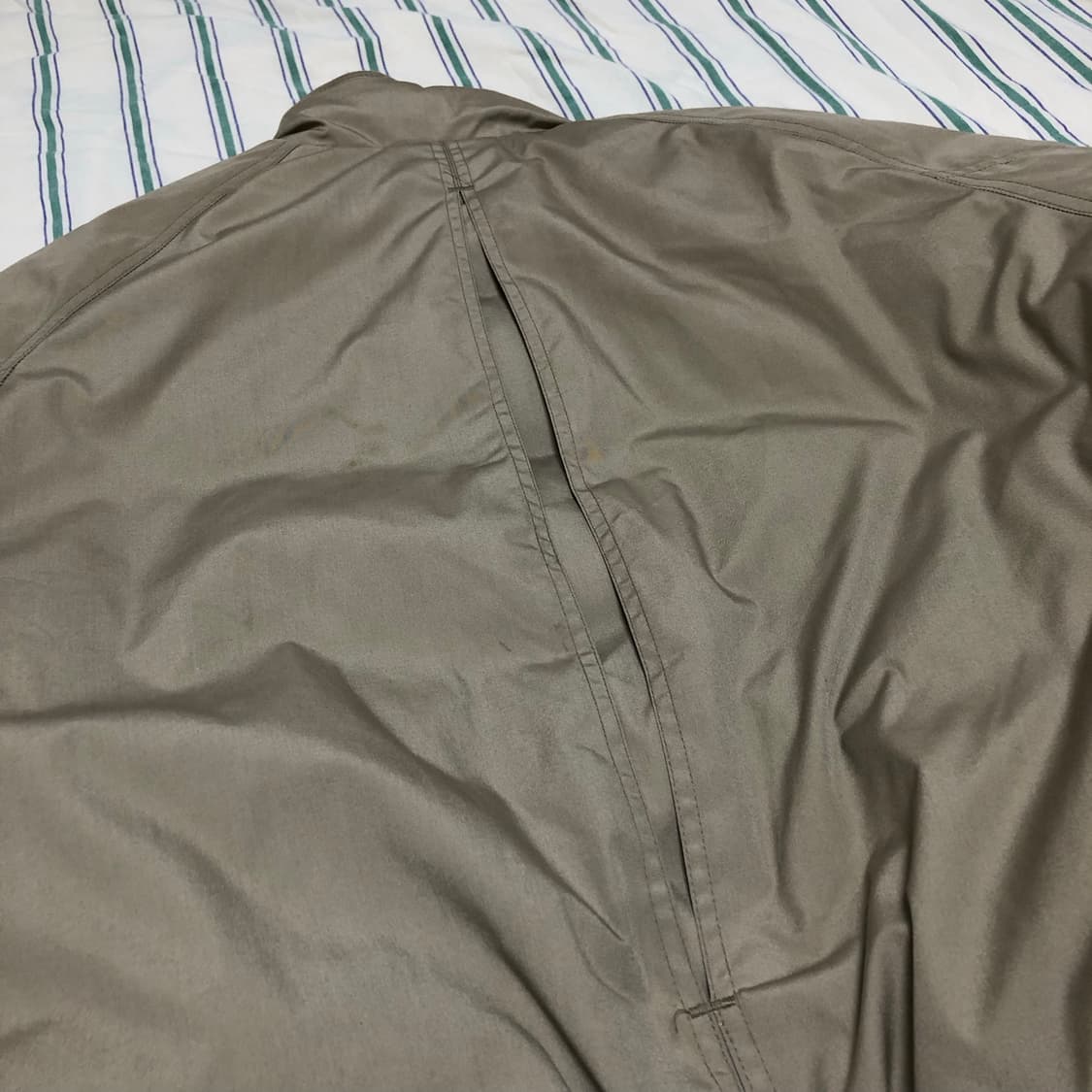 70s 에디바우어 헤비 구스 다운 패딩 봄버 XL 상품이미지5