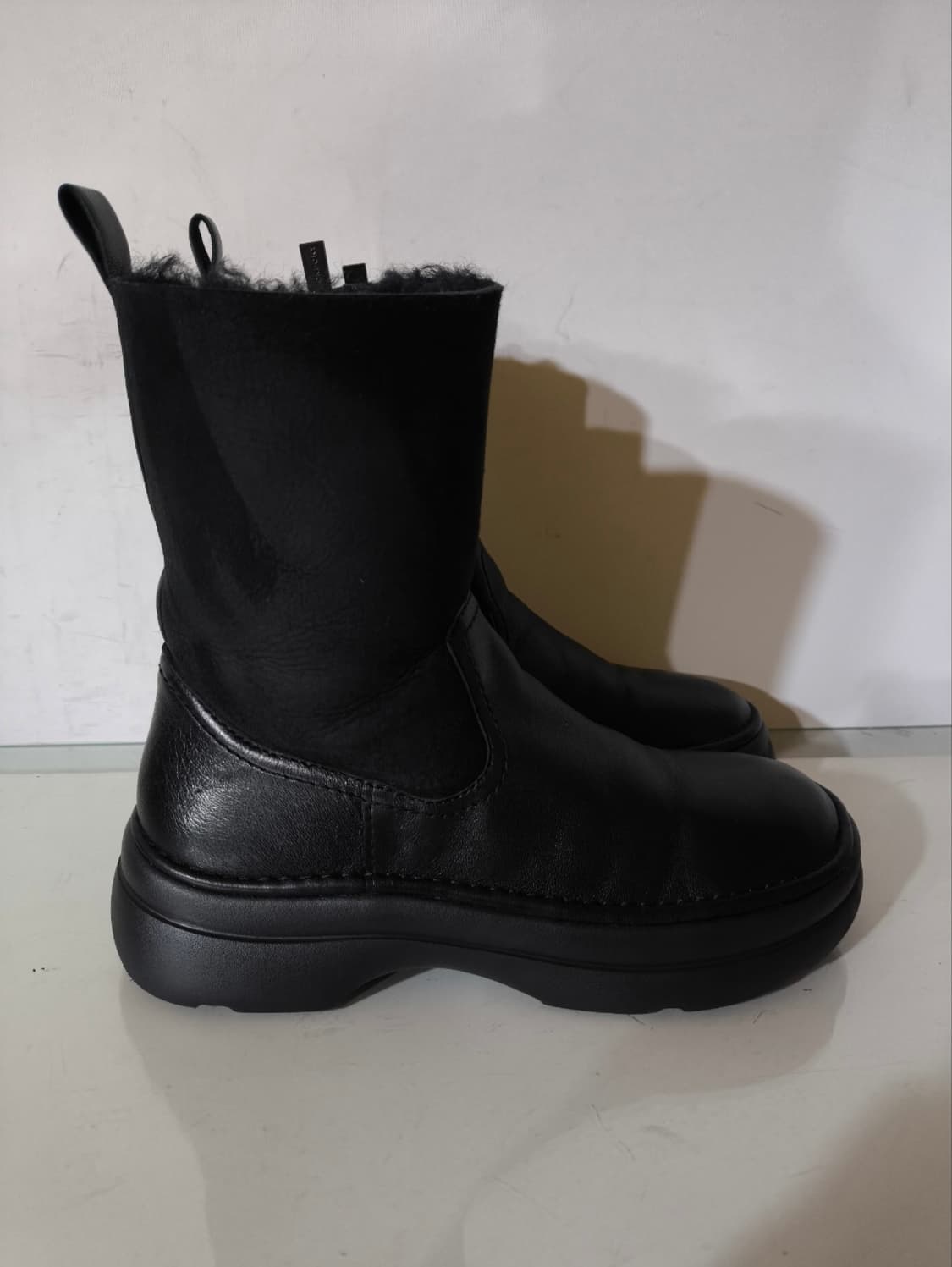 245mm 락포트 토탈모션 천연 무스탕 방한부츠 상품이미지1