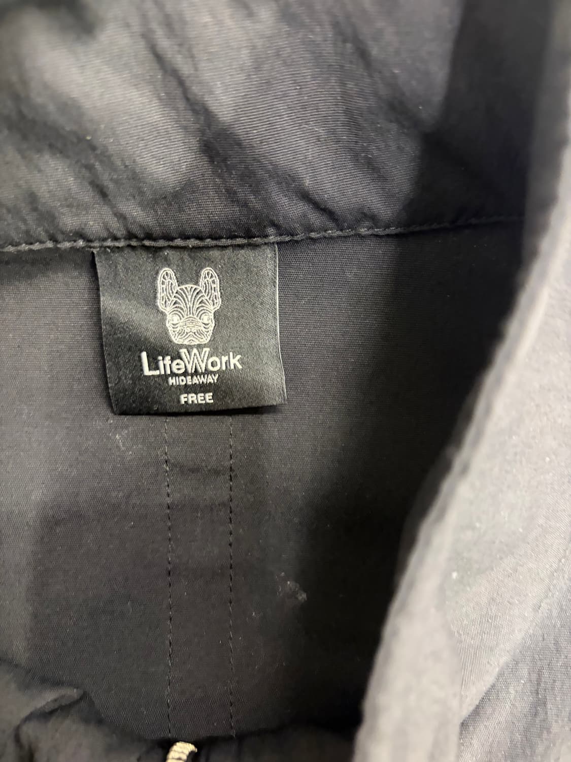 [free] 라이프워크 블랙 아노락 바람막이 상품이미지3