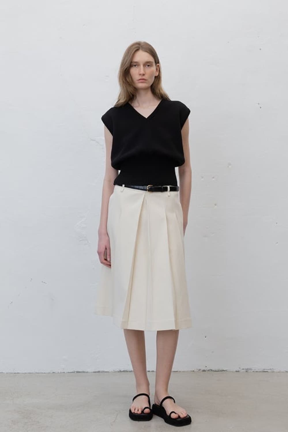 LE17SEPYEMBRE. KATIE PLEATS SKIRT 상품이미지4
