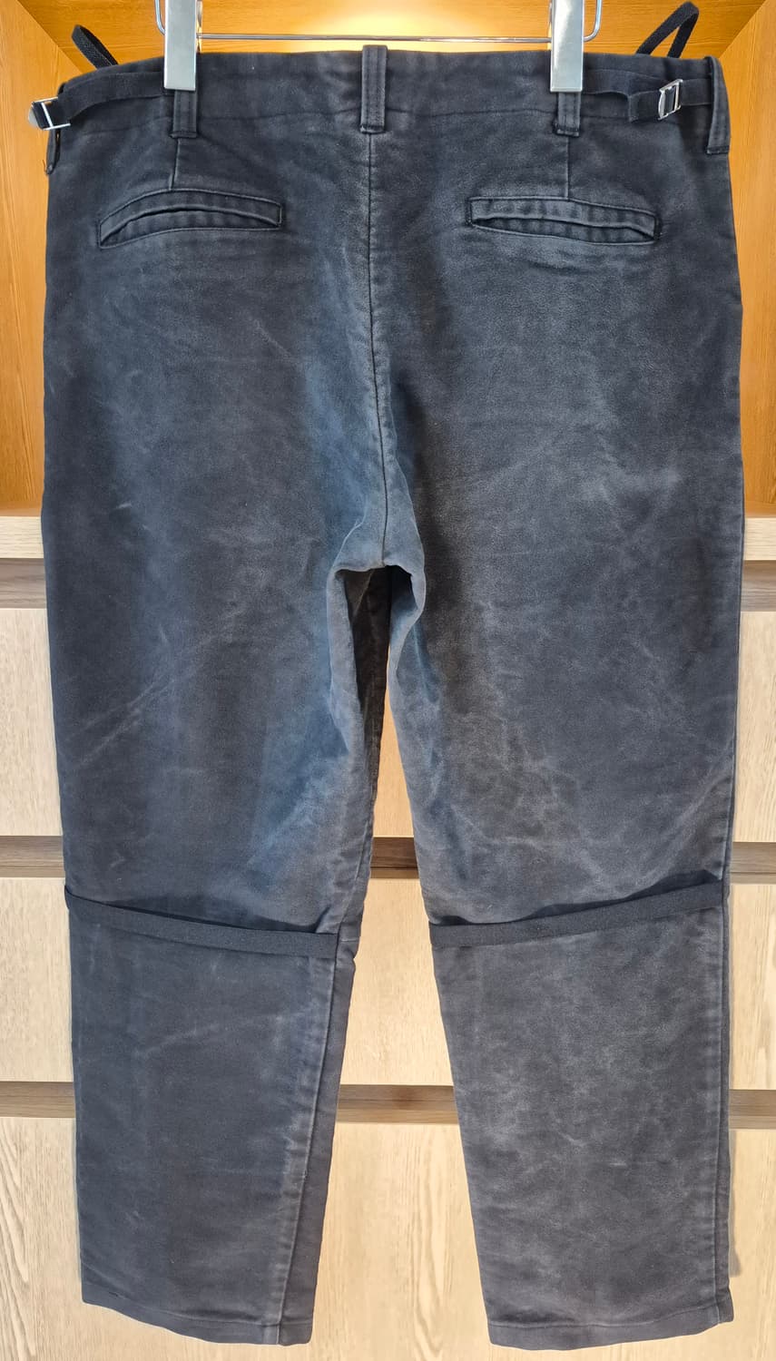 00s HELMUT LANG Bondage MoleskinTrousers 상품이미지3