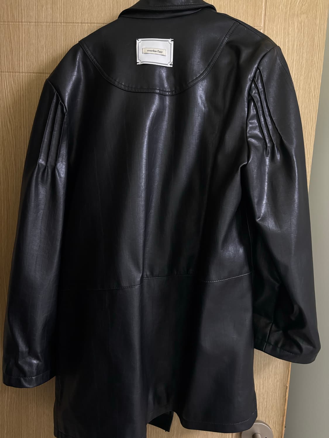 오버듀플레어 overdue flair 레더 leather 자켓 상품이미지3
