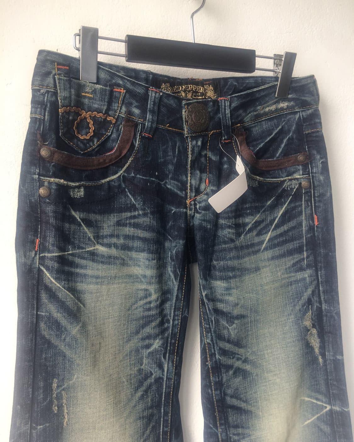 Red pepper denim pants 상품이미지5