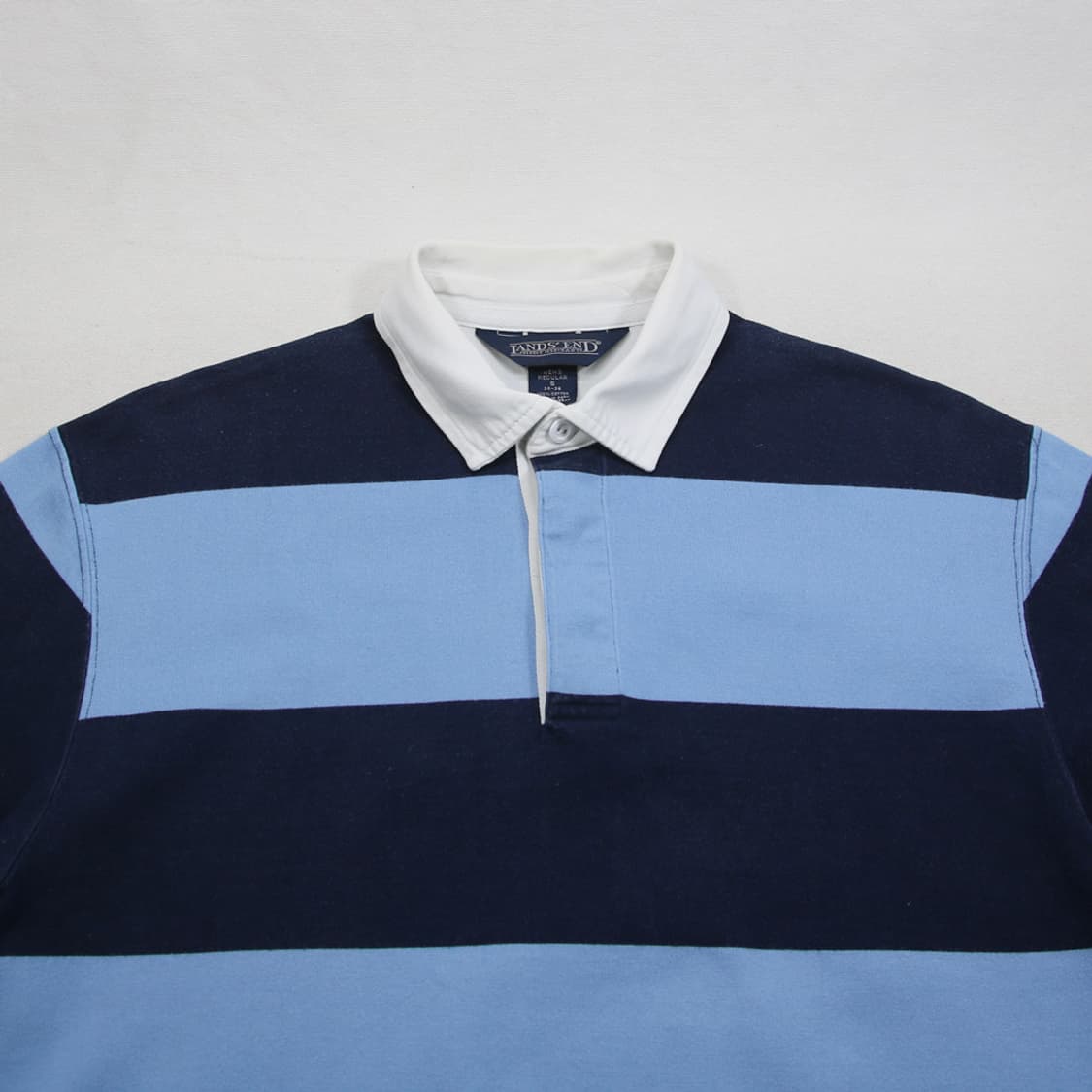 (착용컷) LANDS' END 럭비 카라 티셔츠 (남성용 100) 상품이미지4