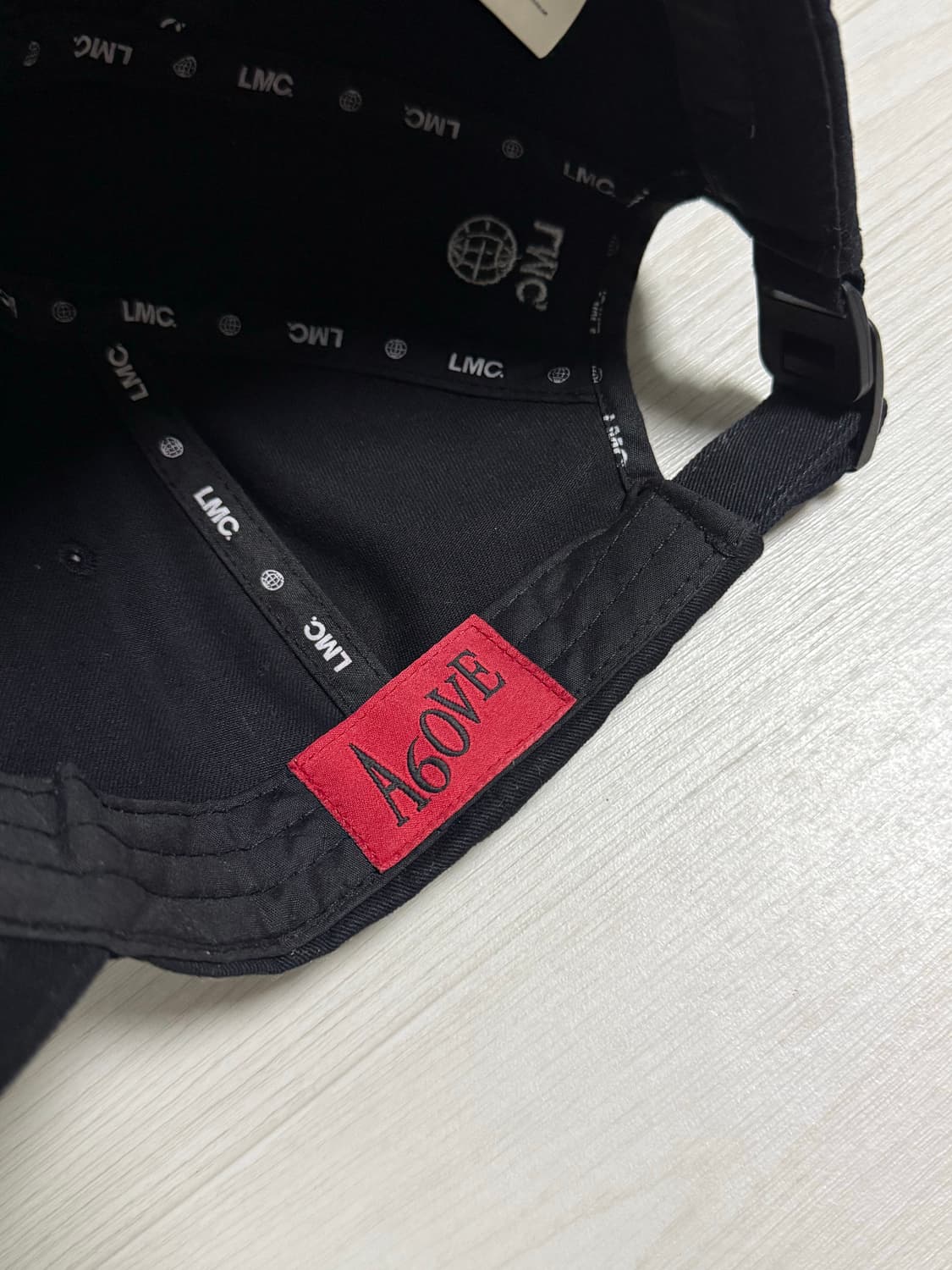 LMC x A6OVE 7 볼캡 black 상품이미지4
