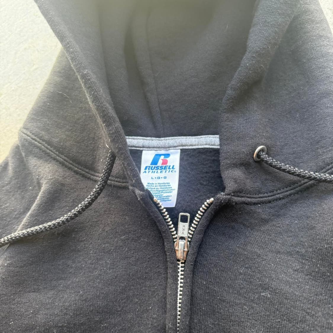 러셀 애슬레틱 빈티지 후드 집업 상품이미지3