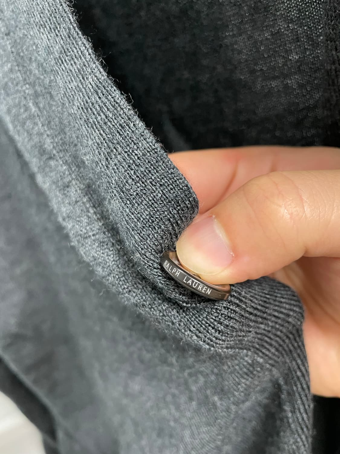 폴로 랄프로렌 메리노 울 가디건 L(QR정품) 상품이미지5