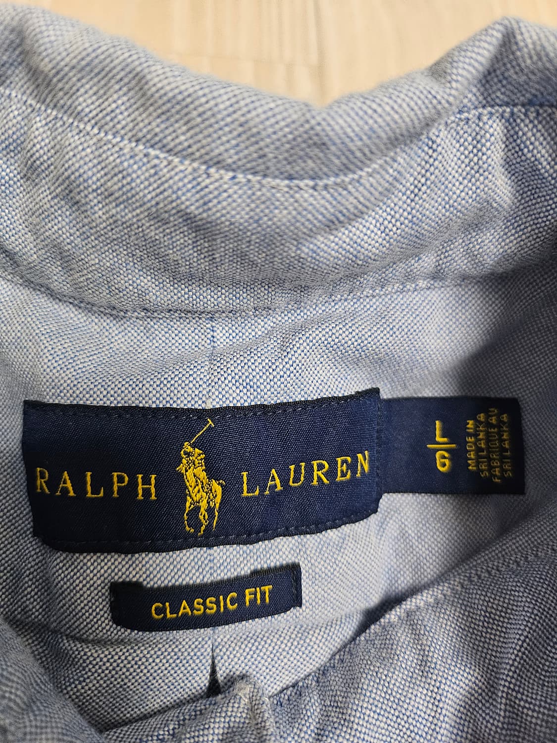 폴로랄프로렌 성조기 자수 반팔셔츠 상품이미지3