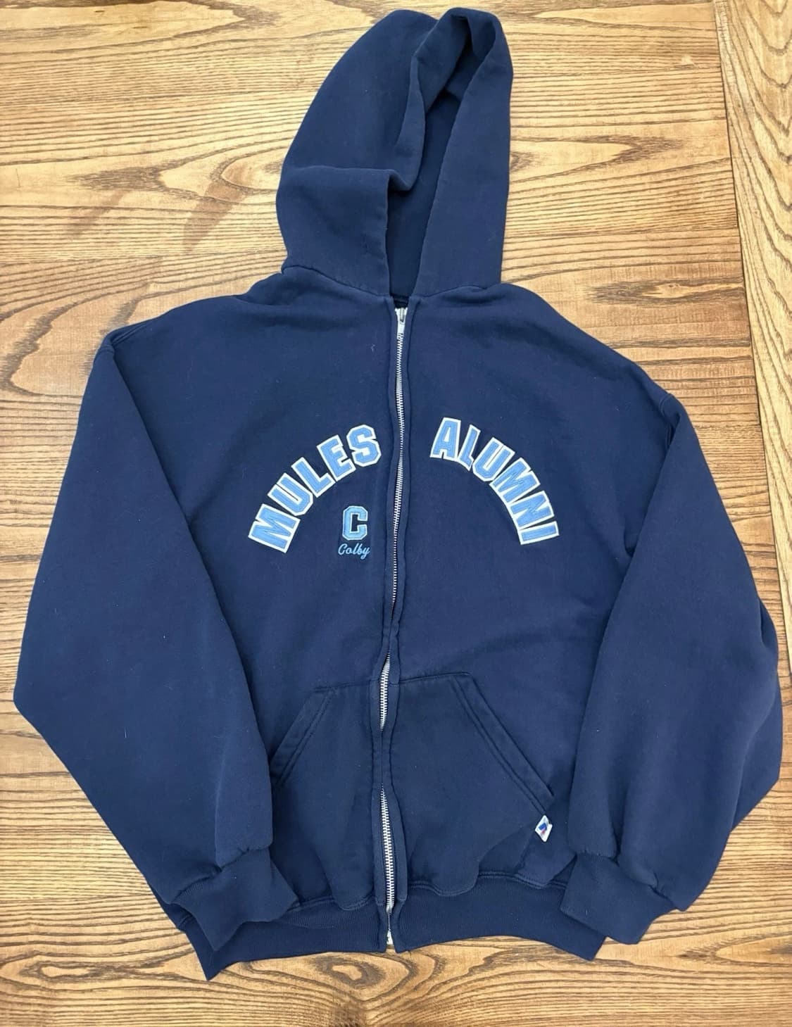 러셀 애슬레틱 콜비 뮤즈 드라이파워 후드집업 네이비 상품이미지1