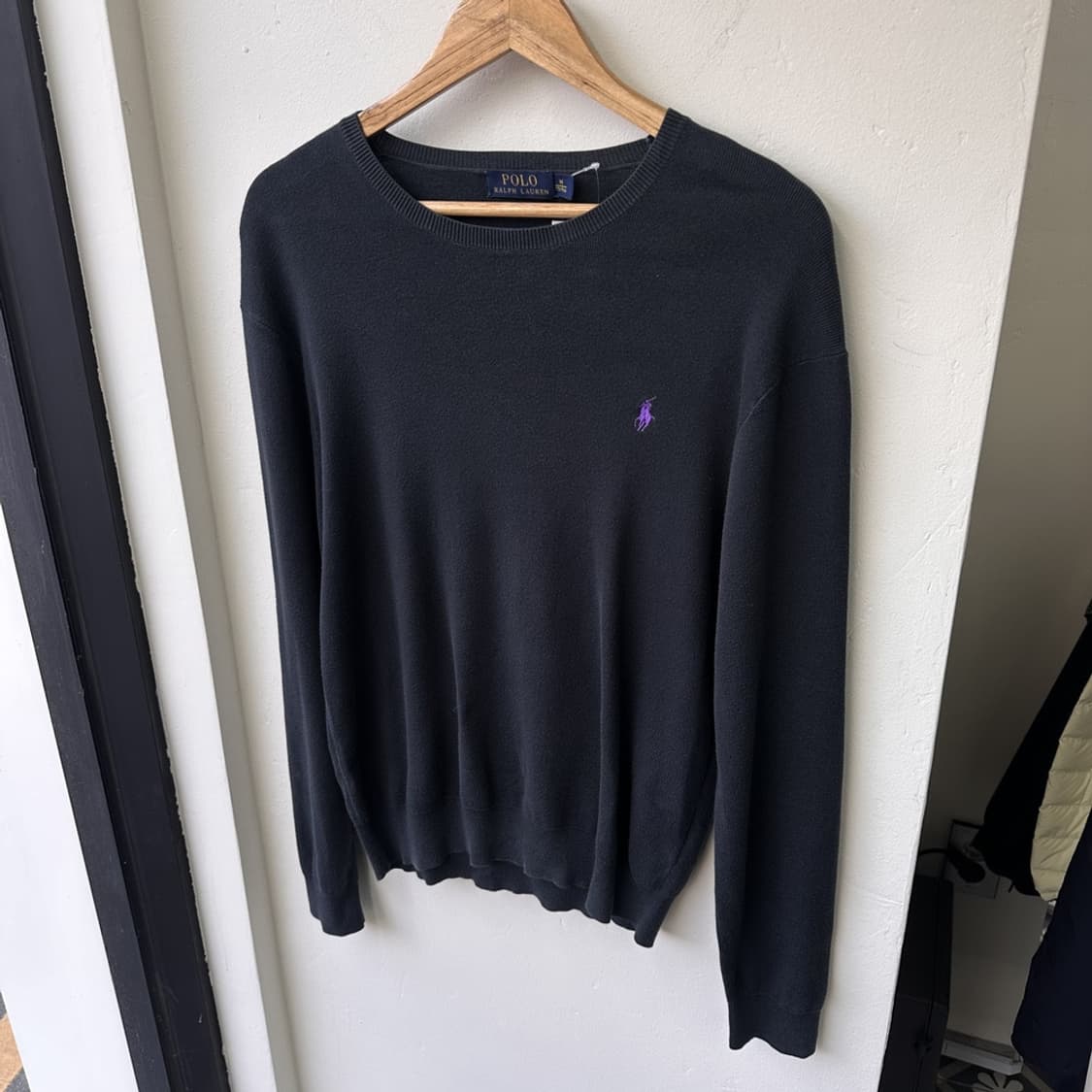 15730 - 폴로 랄프로렌 블랙 니트 (피마 코튼) 상품이미지2