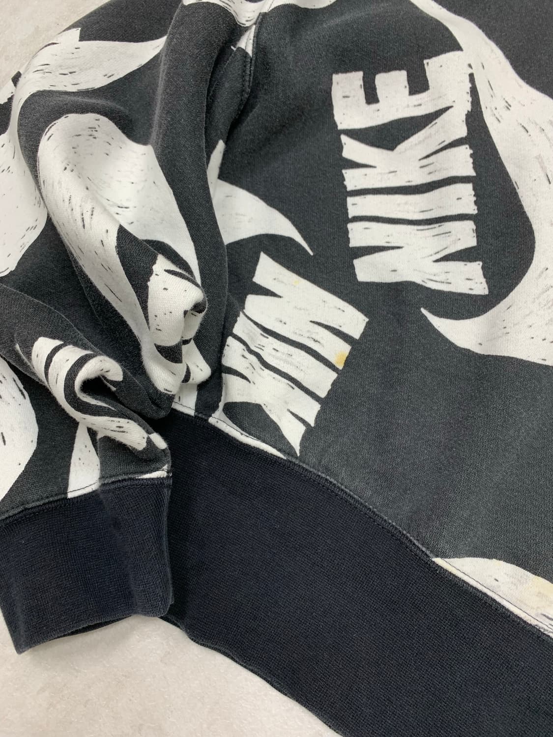 나이키 패턴 크롭 맨투맨 #613 상품이미지3