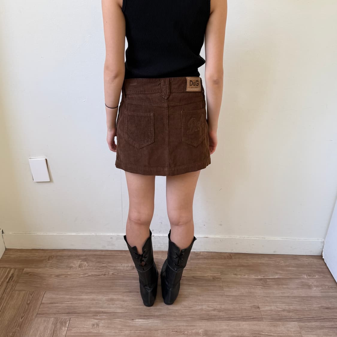 돌체앤가바나 코듀로이 스커트 상품이미지3