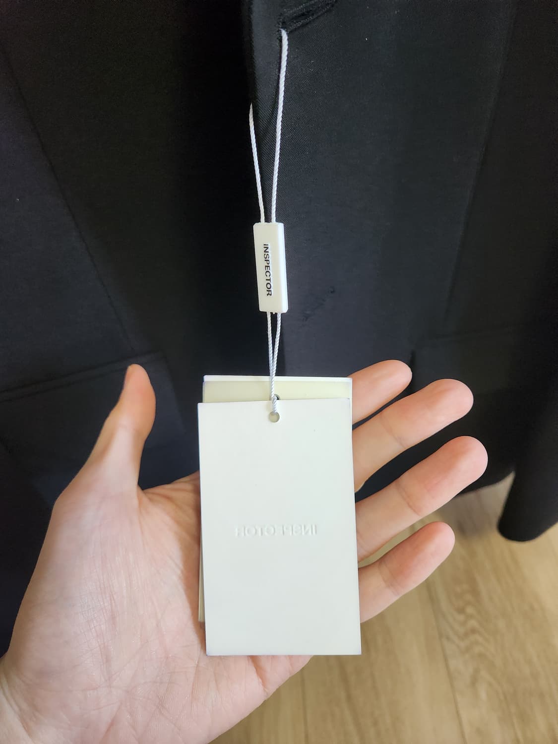 인사일런스 오버핏 블레이저(블레이져) S 95사이즈 새상품 싸게 팝니다. 상품이미지3