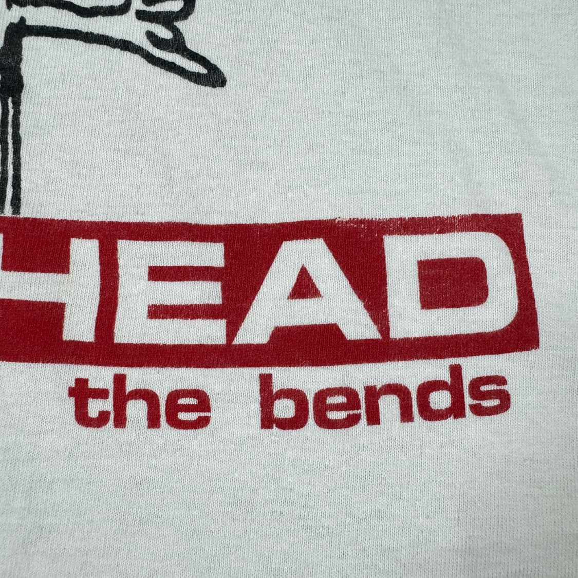 빈티지 90s Radiohead The Bends 라디오헤드 티셔츠 상품이미지5