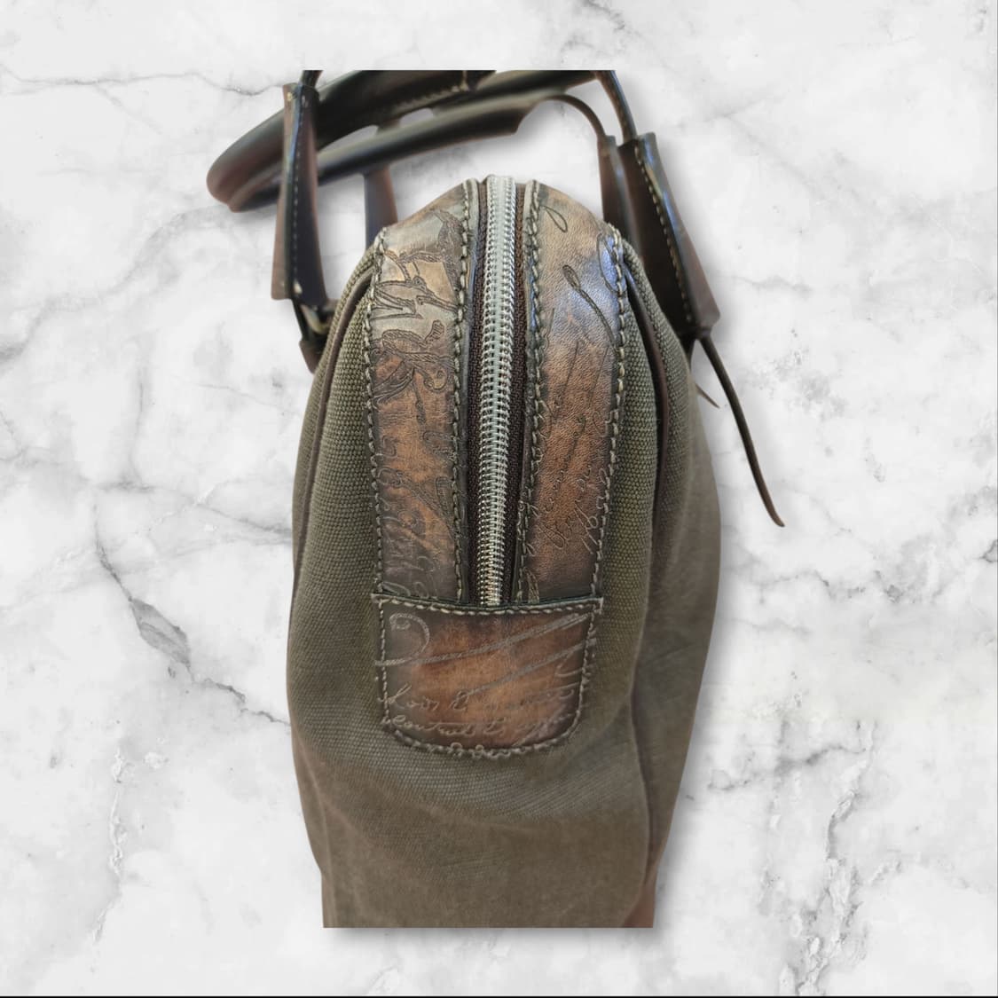 벨루티 스크리토 레더 컨버스 토트백 상품이미지3