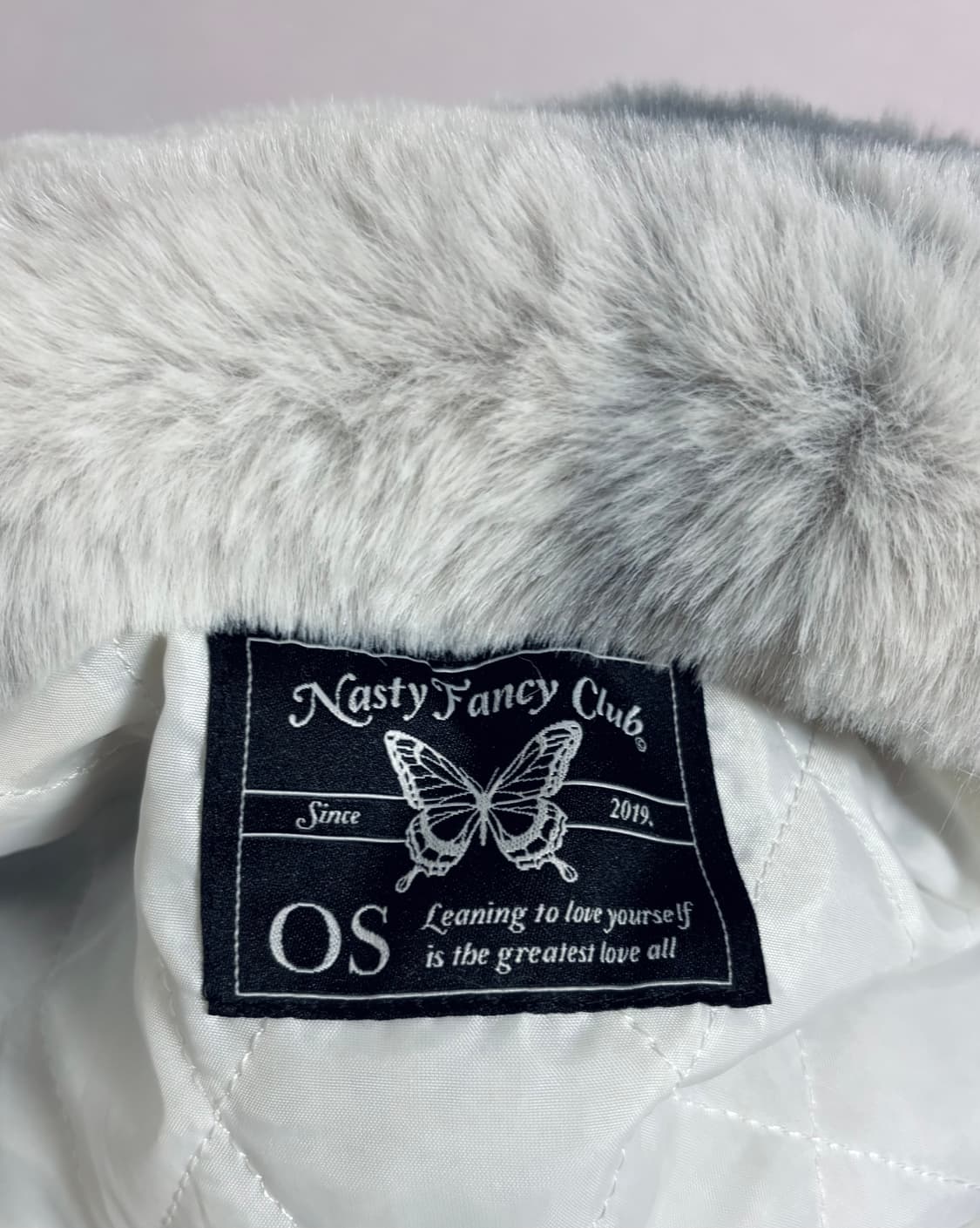 [무배] 네스티팬시클럽 코지 그레이 퍼자켓 (상태좋음) 상품이미지9