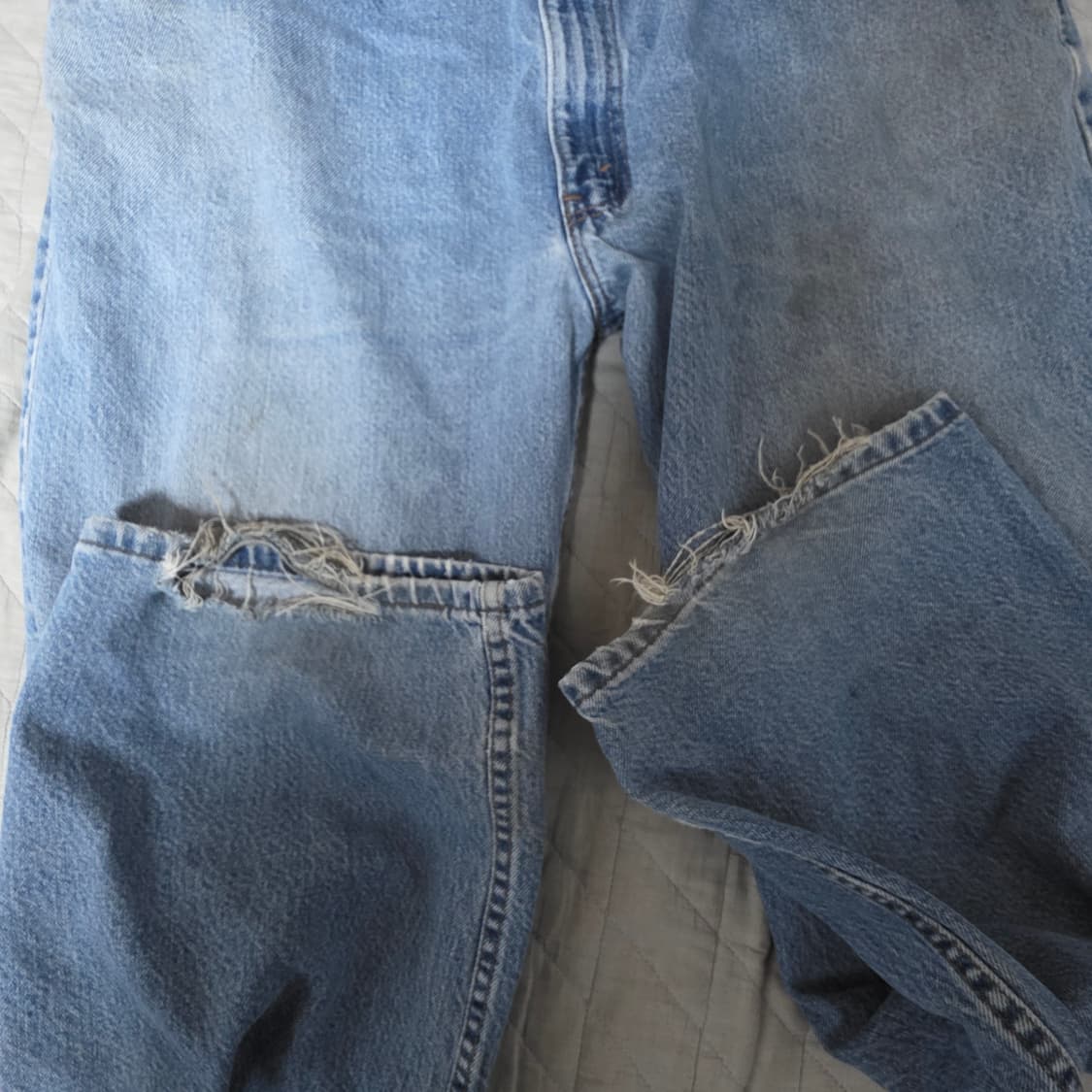 [40X32] 90s 빈티지 리바이스 실버탭 스트레이트 루즈핏 상품이미지3