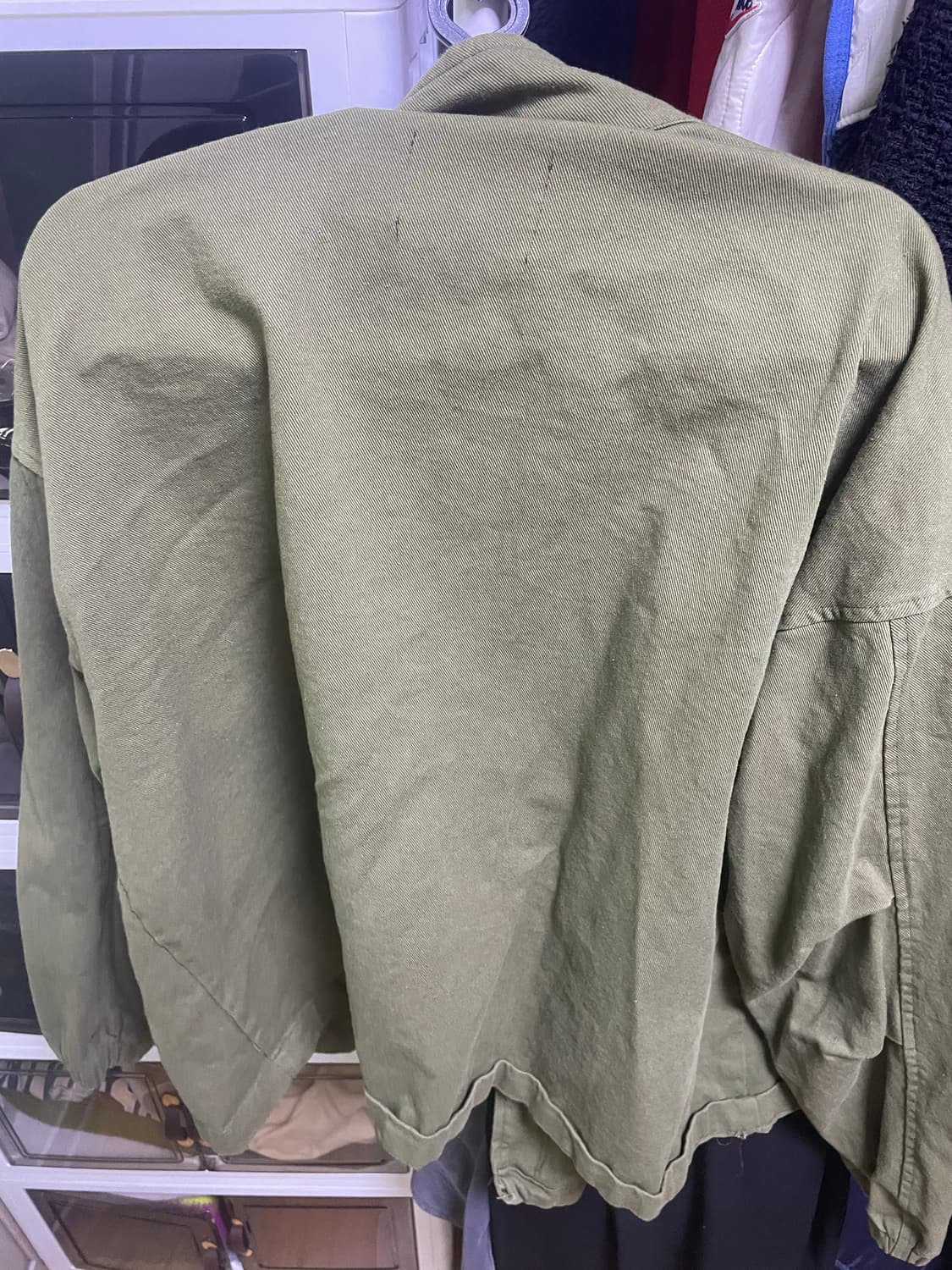 아메카지 카키 자켓 상품이미지2