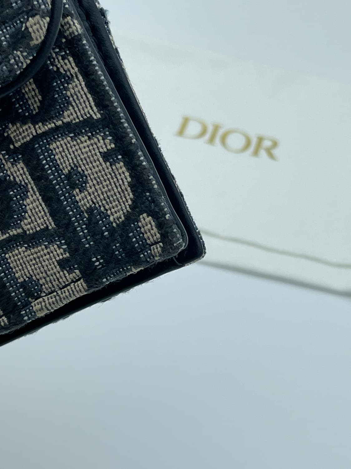 [ 새상품 / 풀구성 ] 디올 오블리크 새들 플랩 카드지갑  상품이미지6