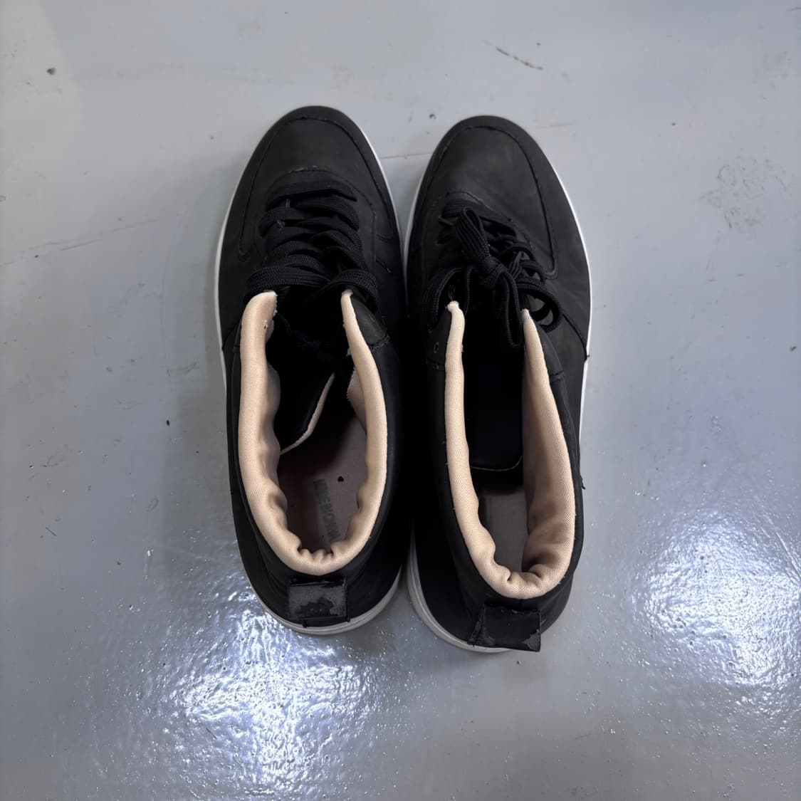 290정도 빈티지 블랙 하이탑 스니커즈 0522Y 상품이미지2
