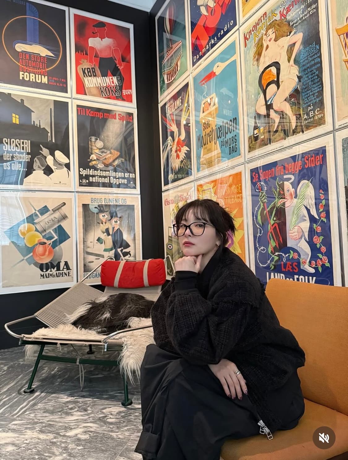 경 Tweed Bomber Jacket_Black (슬기착용) 상품이미지5