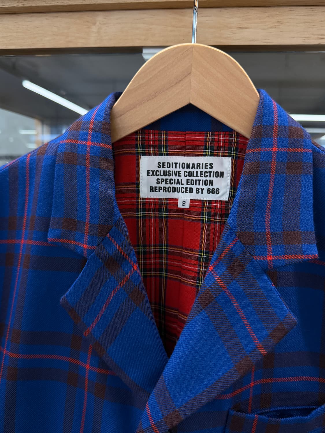 SEDITIONARIES tartan jacket ( by 666 ) 상품이미지3