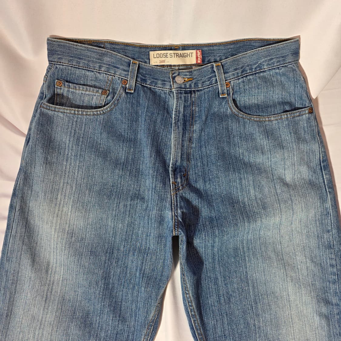 [W34L30]00s 리바이스 569 루즈 스트레이트핏 데님팬츠 상품이미지2