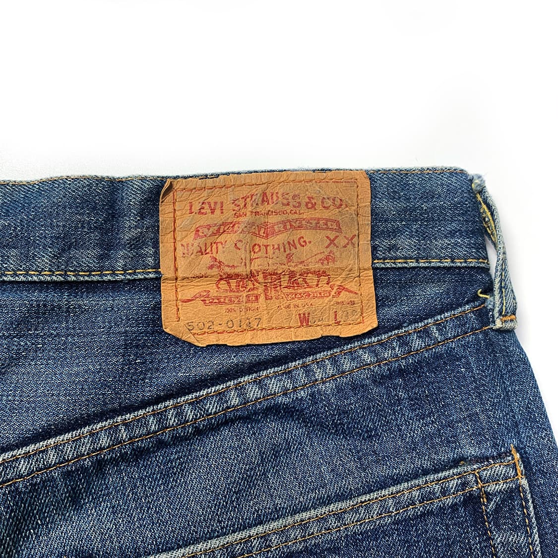 USA 빈티지 70‘s 리바이스 502 반바지 상품이미지3