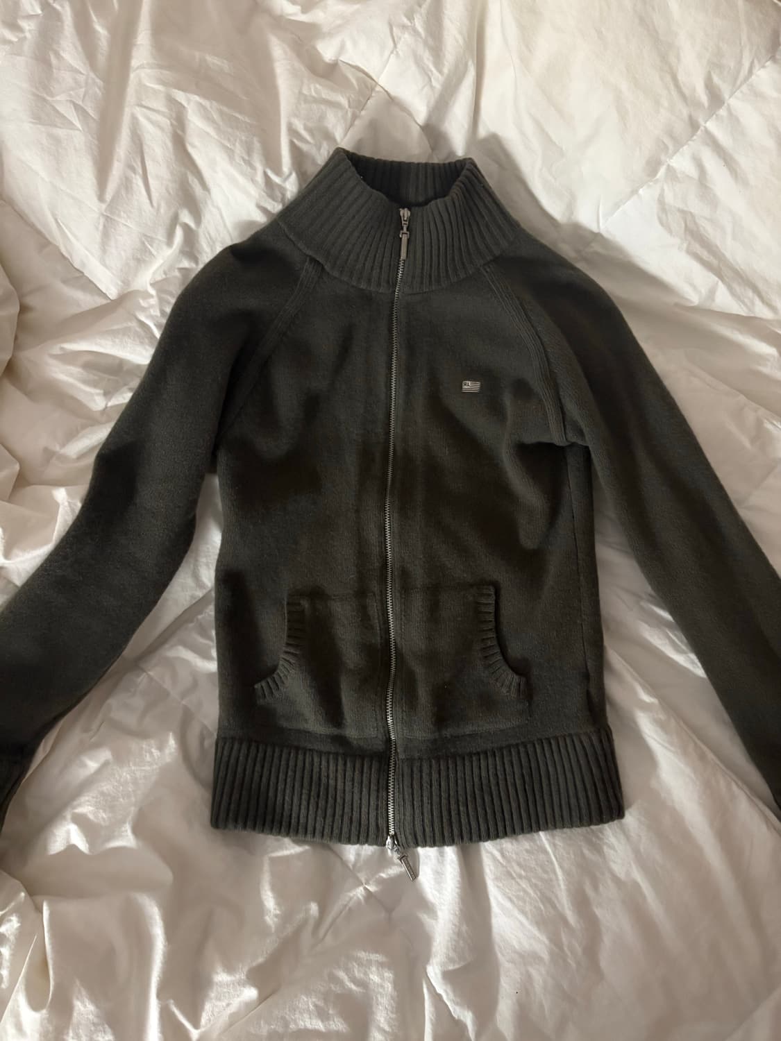 폴로 투웨이 니트집업 상품이미지2