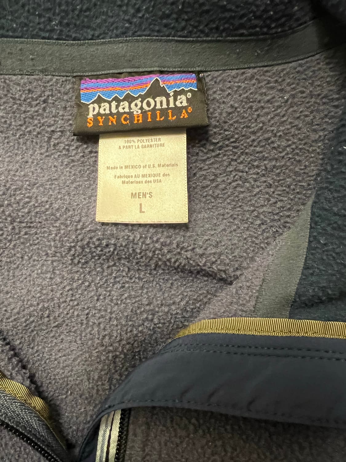 파타고니아 00s 신칠라 마수피얼 애쉬블루 L 상품이미지3