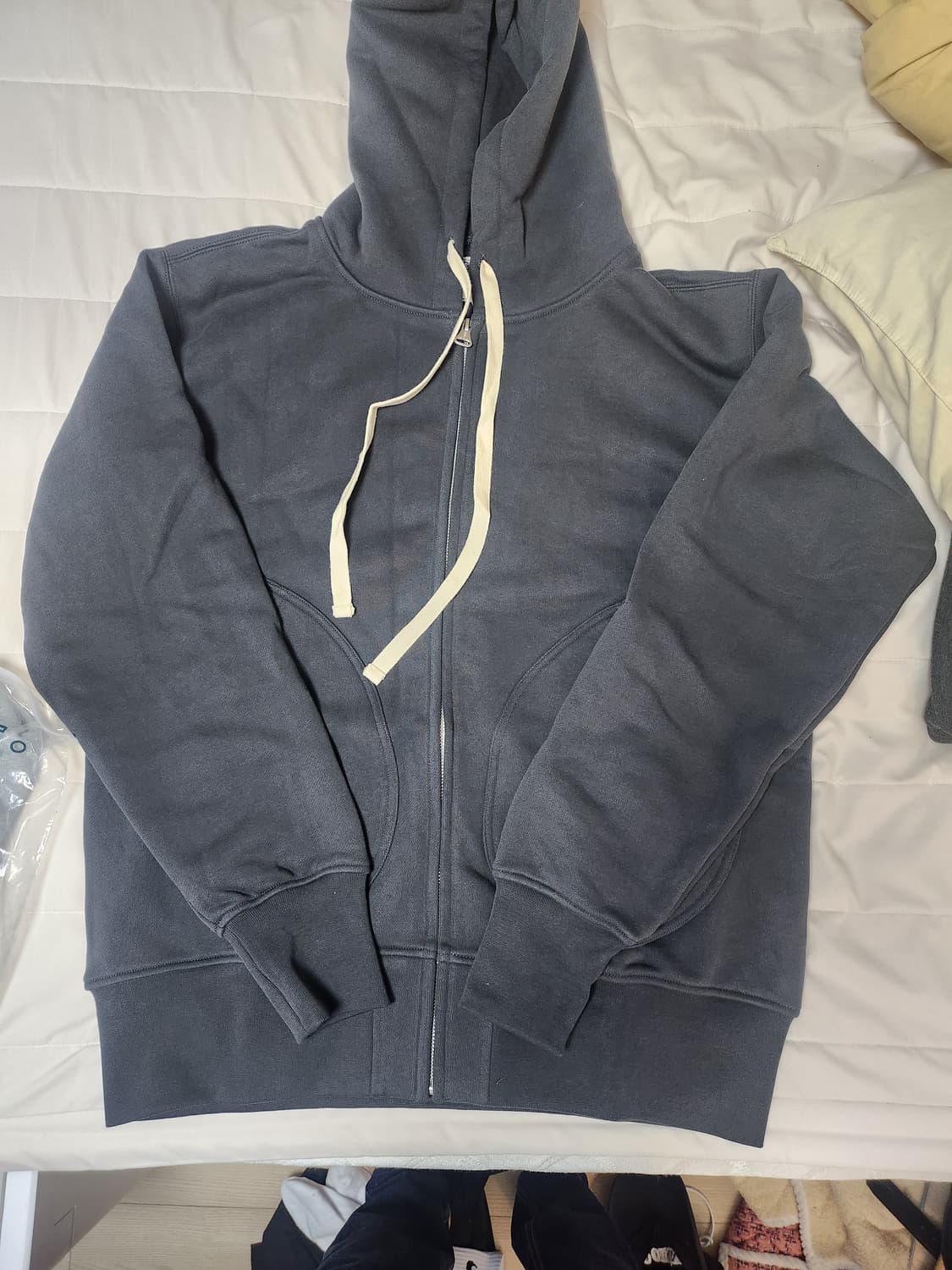 브론슨 (논스탁) 후드집업 새상품 블랙 상품이미지1