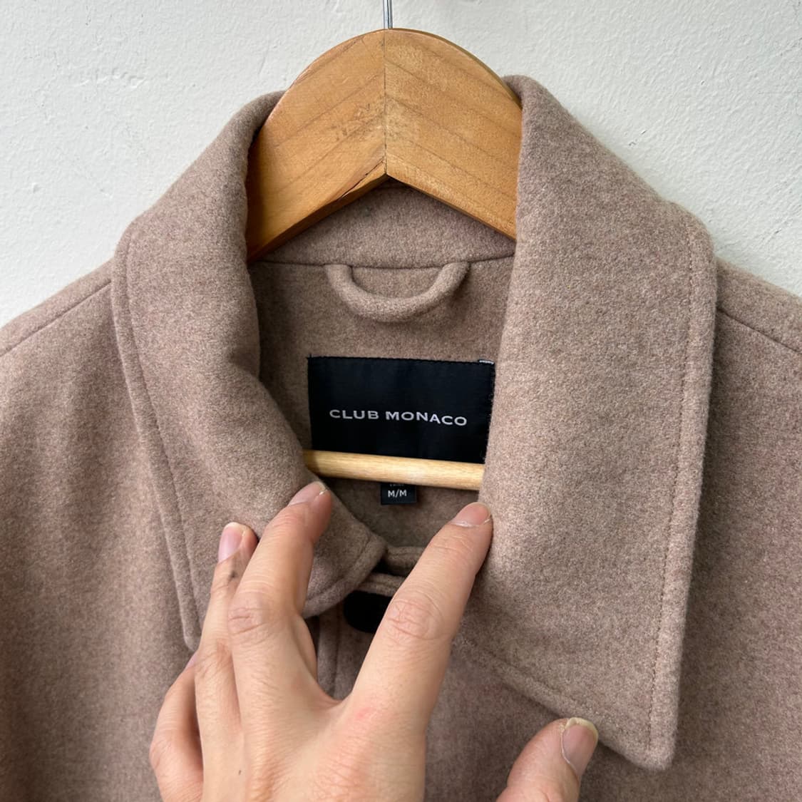 16173 - 클럽모나코 싱글 하프 코트 상품이미지3