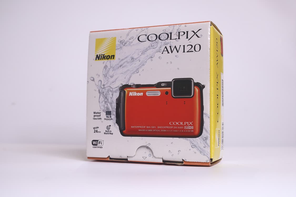 니콘 쿨픽스 AW120 오렌지 박스셋 상품이미지7