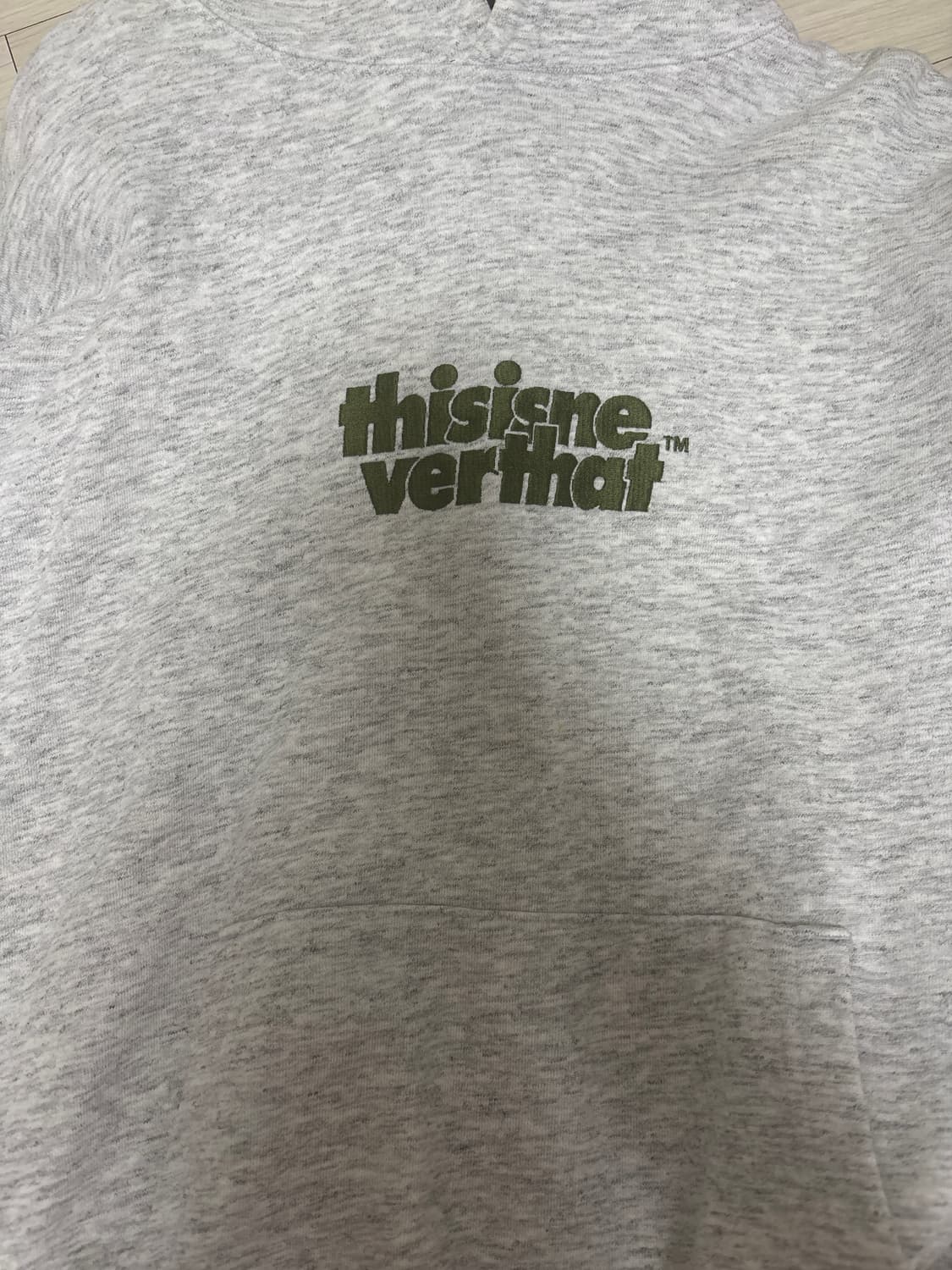 디스이즈네버댓 후드티 사이즈 s 상품이미지2