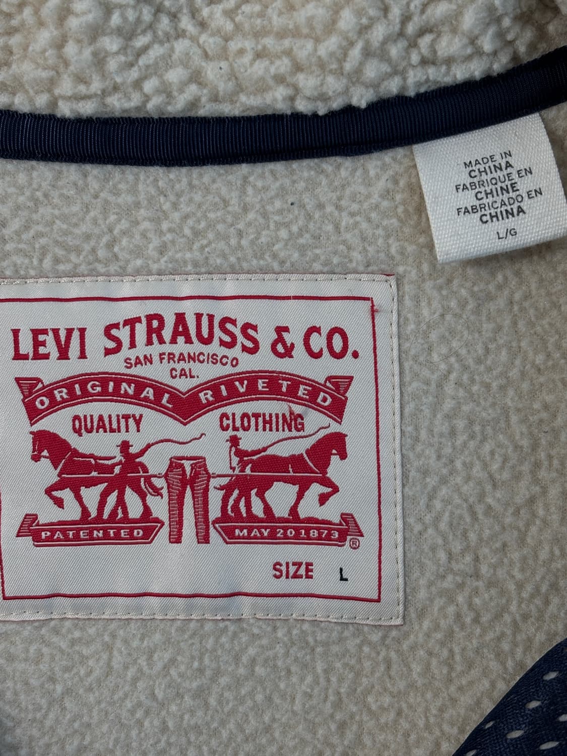 리바이스 레트로 플리스 베스트  상품이미지6