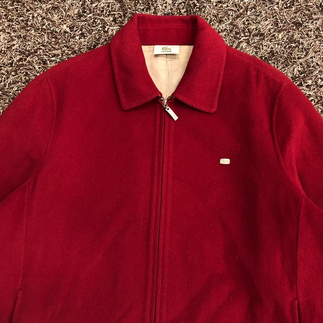 라코스테 캐시미어 블루종 자켓 상품이미지2