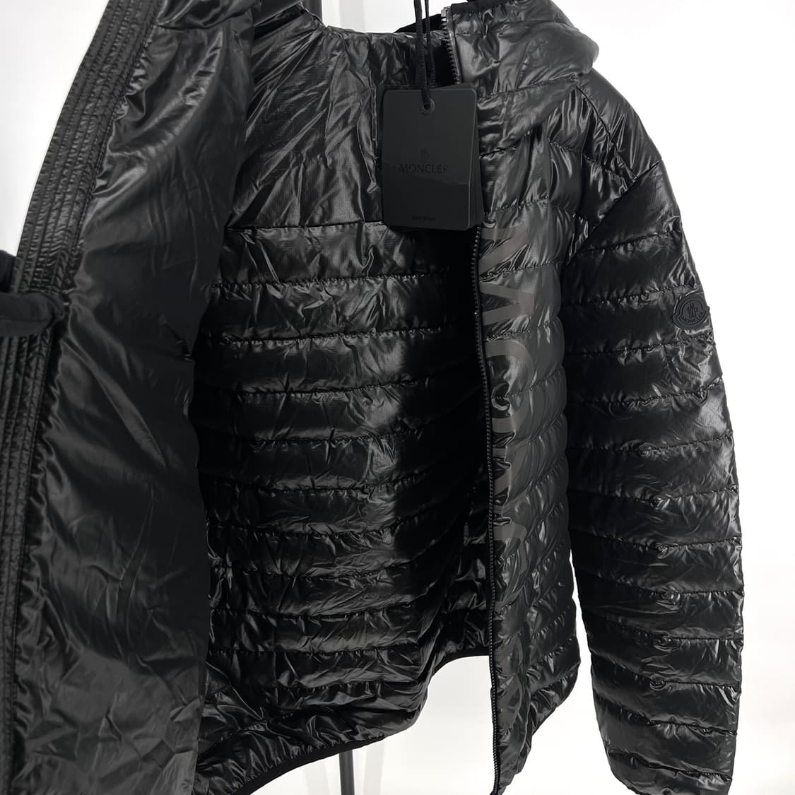 [5사이즈] 몽클레어 라우젯 경량패딩 후드 자켓 블랙  상품이미지7