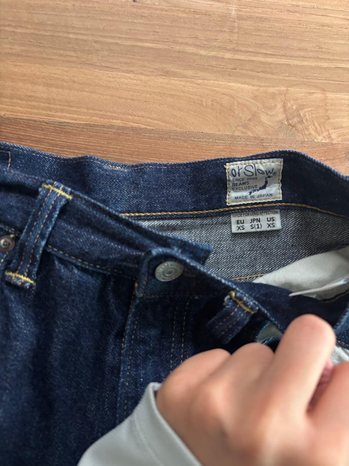 오어슬로우(orslow)데님 s 상품이미지2