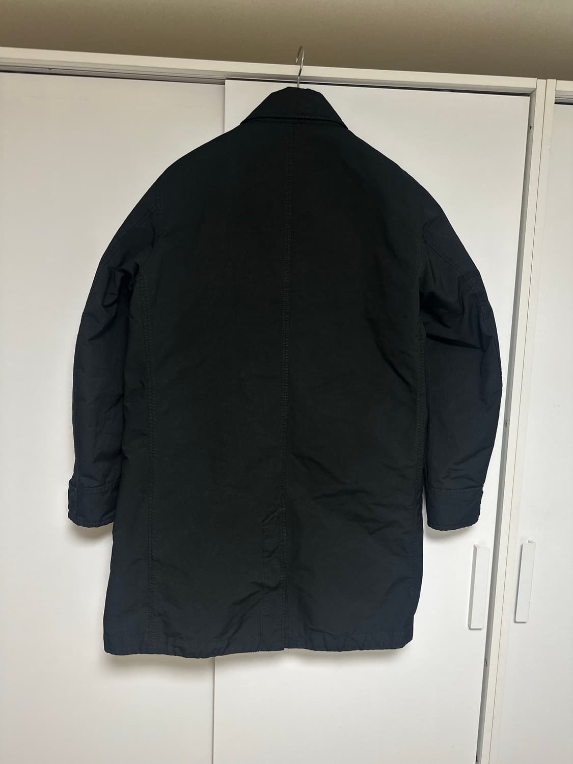 스톤아일랜드 블랙 코트 771570549 V0029  XL 실측기재 상품이미지2