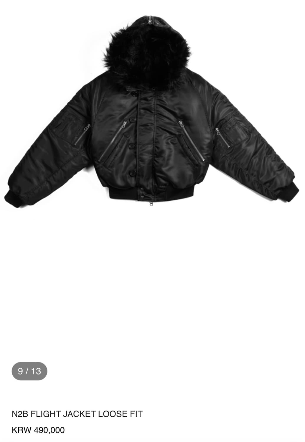 604service N2B FLIGHT JACKET LOOSE FIT L 상품이미지2