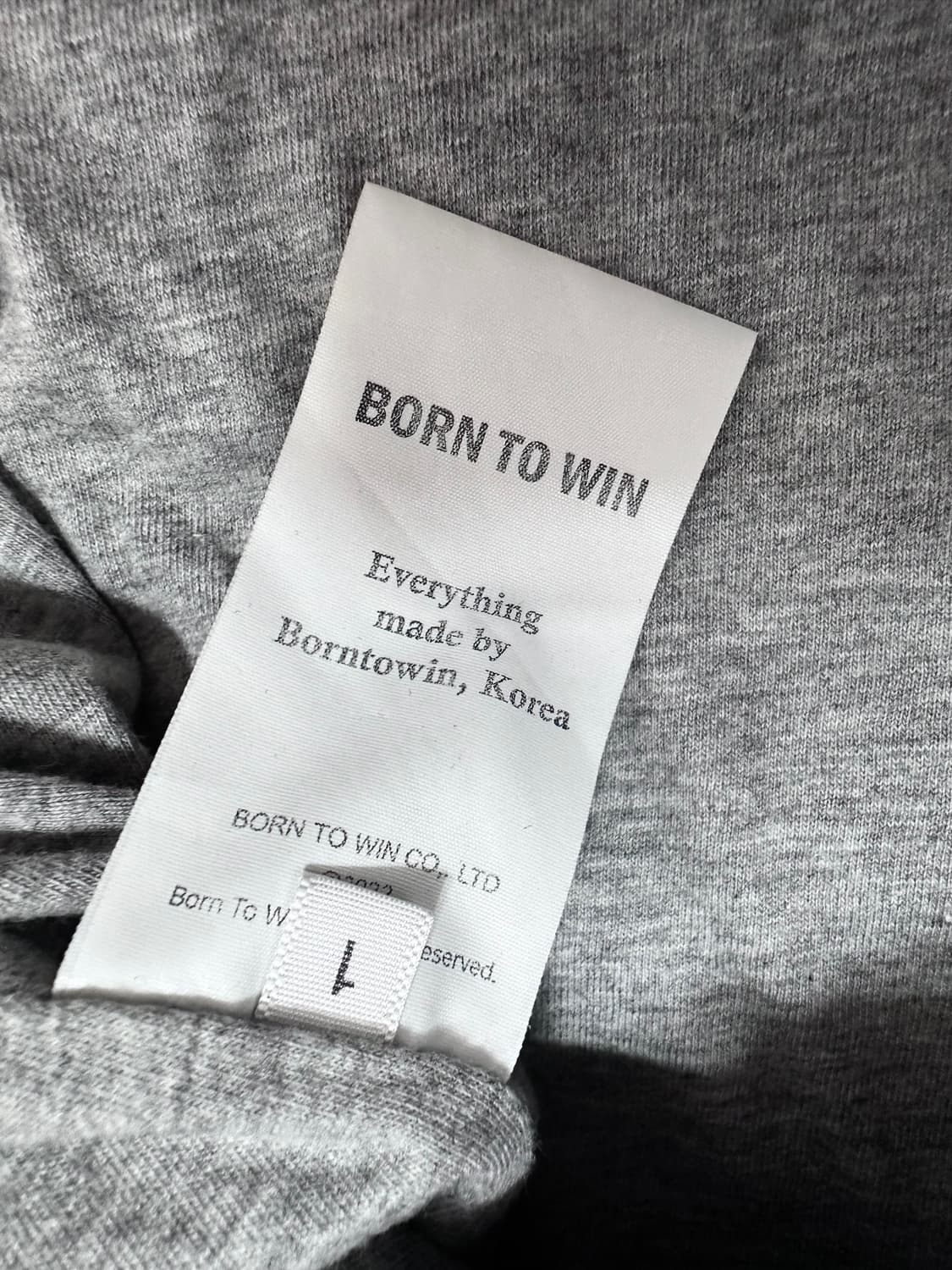 본투윈 블랙/실버 나일론 바람막이 상품이미지4