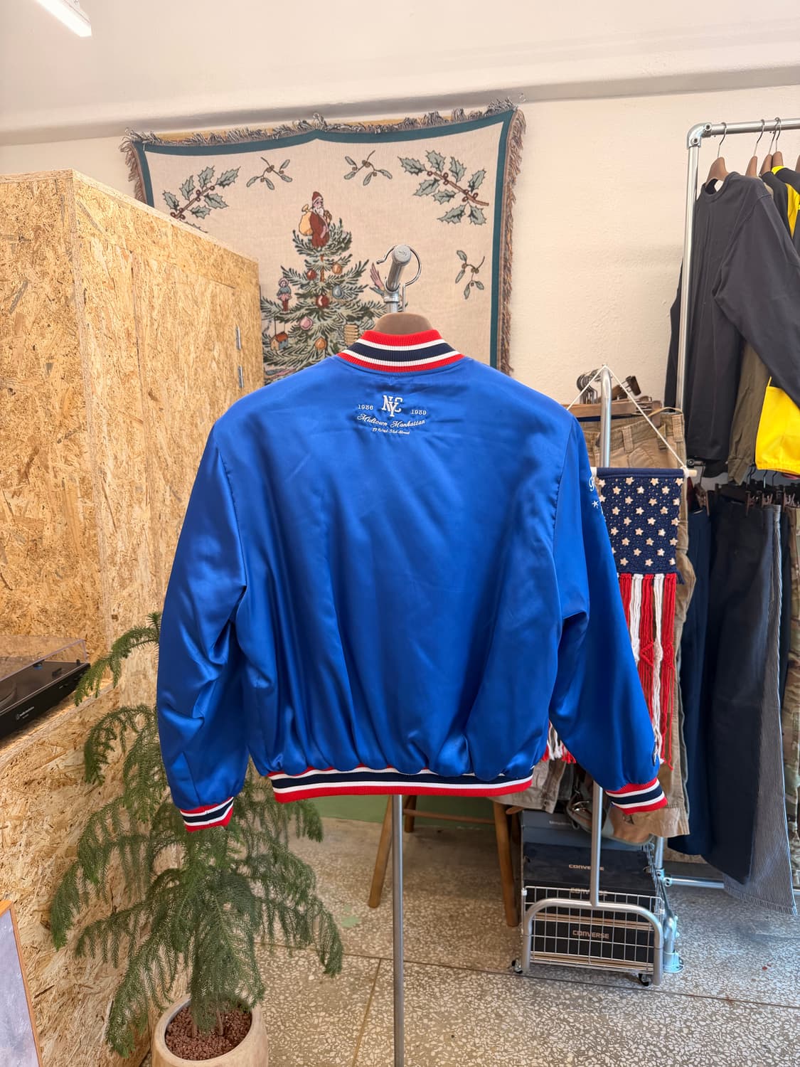 라이프아카이브 새틴 스타디움 점퍼 상품이미지2