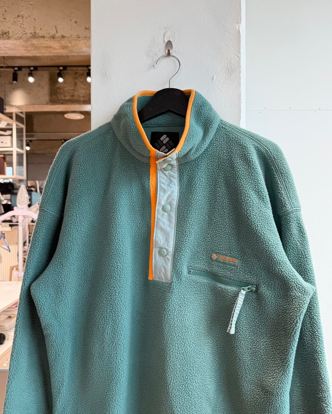 컬럼비아 그린 아노락 플리스 상품이미지3