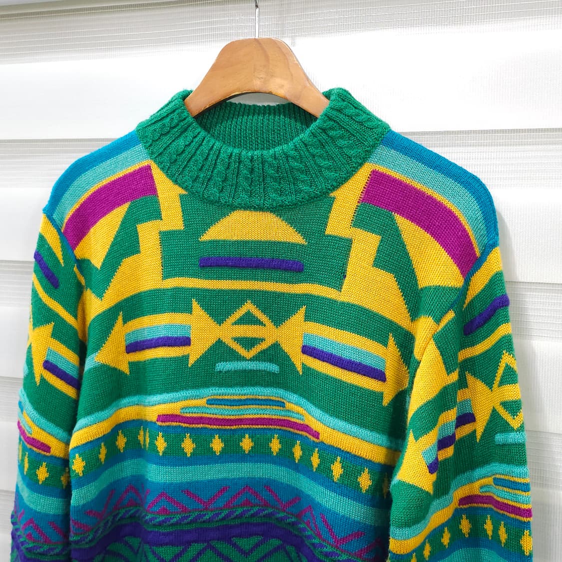 JAPAN 90s VIVIANDY 빈티지 니트 스웨터- 우먼M 상품이미지2