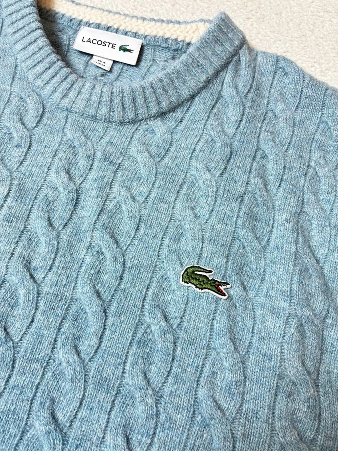 라코스테 맨즈 케이블 풀오버 니트 PN7685 상품이미지4