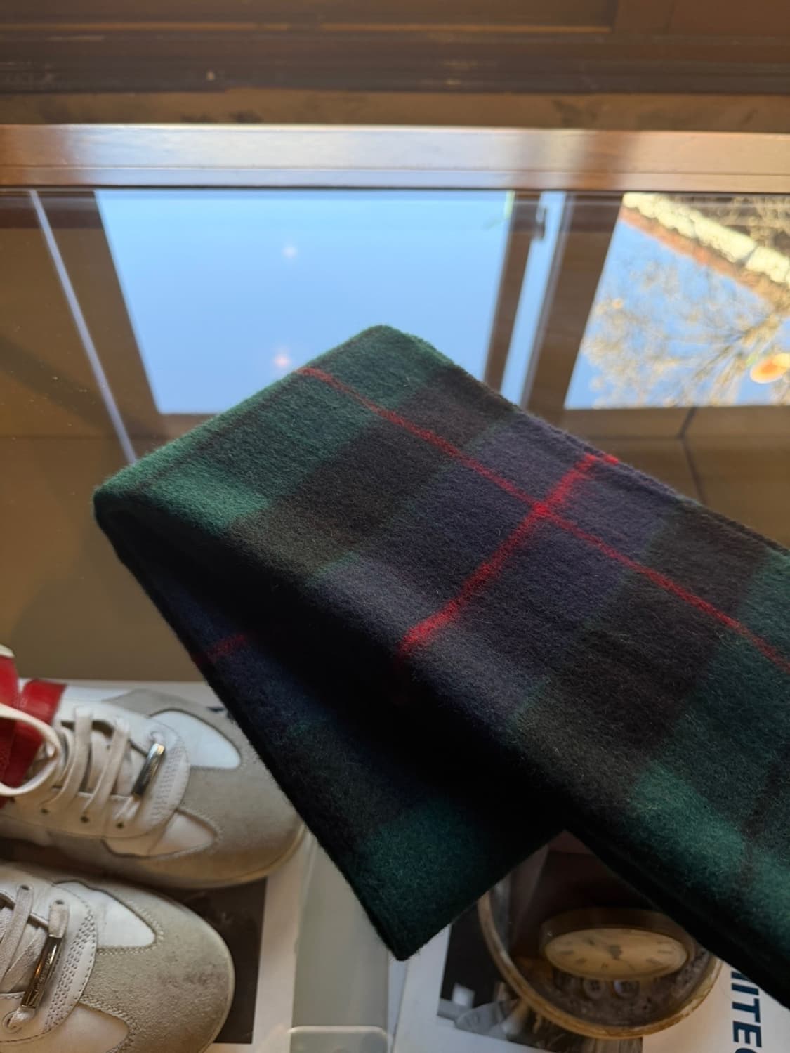 클래드 스코틀랜드 블랙와치 머플러 상품이미지8