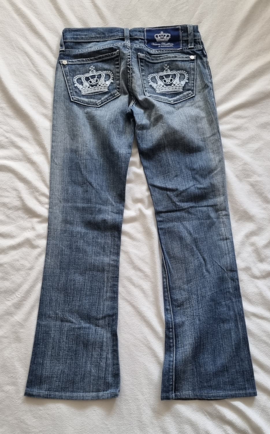 빈티지 빅토리아 베컴 로우라이즈 부츠컷 팬츠 상품이미지2