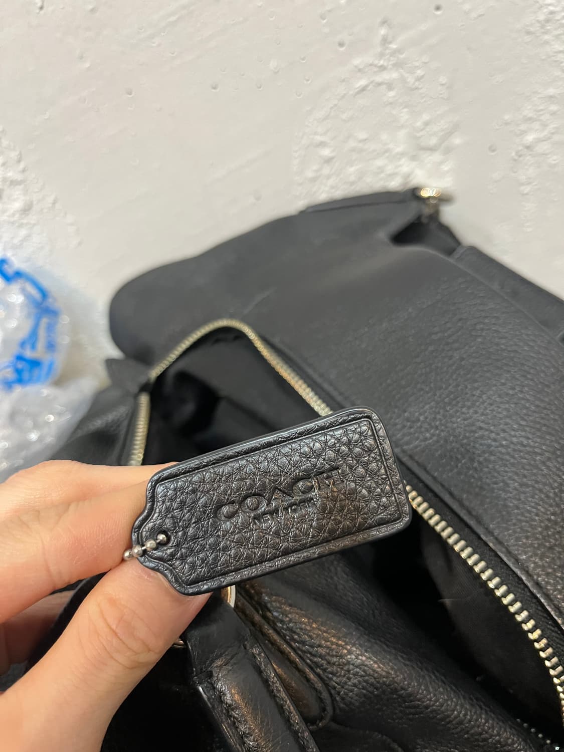 코치 레더 쌍둥이 트윈 숄더백 블랙 상품이미지7