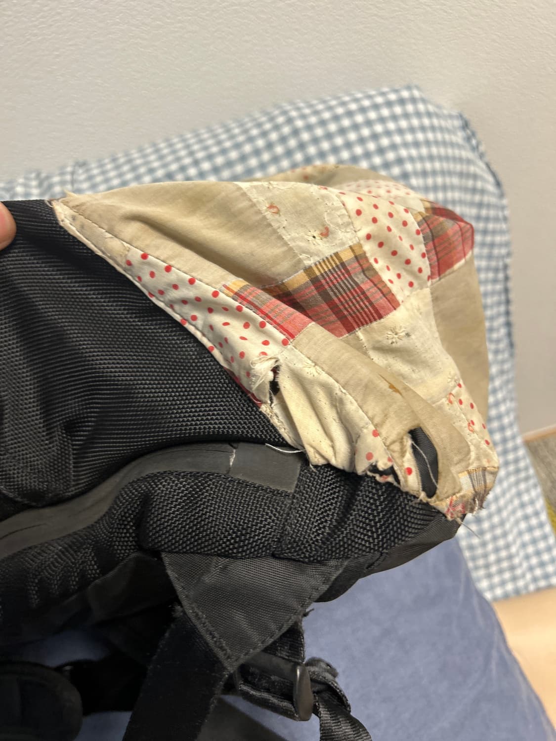 VISVIM 올드비즈빔 패치워크패브릭 초판 발리스틱 20L 백팩 상품이미지4