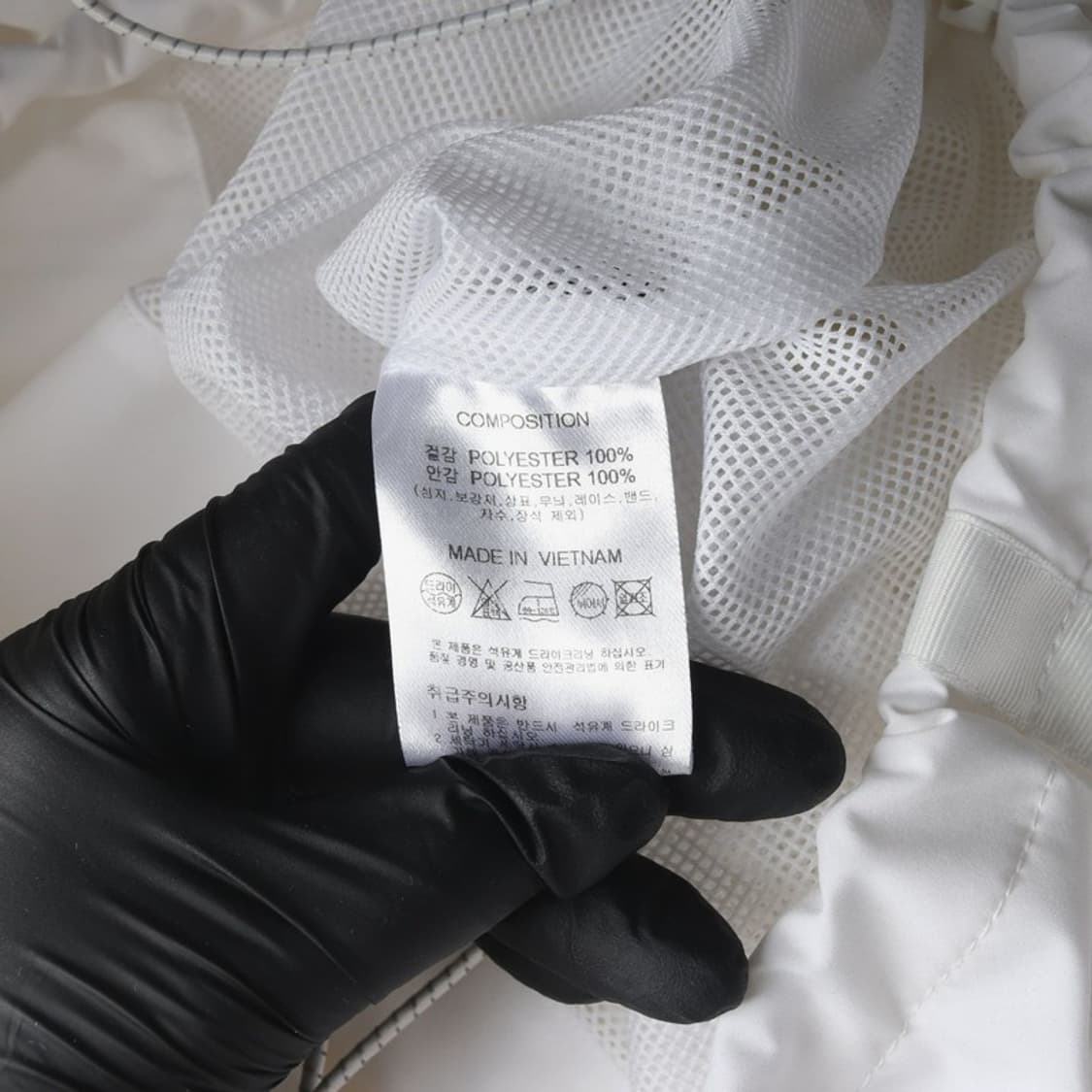 트래블 어프로칭 후드 윈드브레이커 화이트 M 상품이미지7